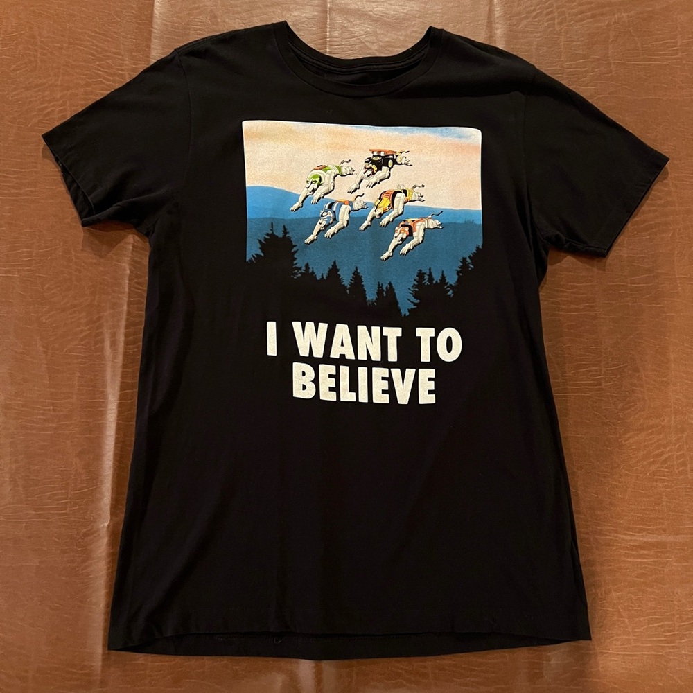 Voltron X-Files I Want to Believe Shirt - Size Large (Fit Med)